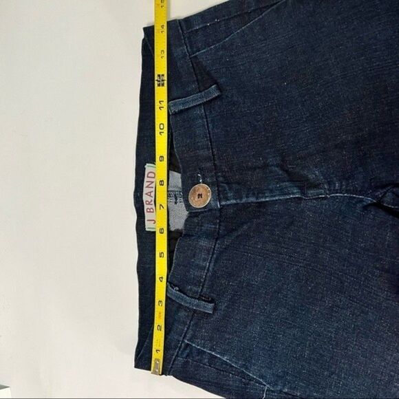 J Brand Jeans Y2K Dark Wash Straight Leg Low Rise Size 27 Cut #714 - Picture 9 of 13
